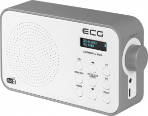 ECG RD 110 DAB DAB+/FM rádió fehér